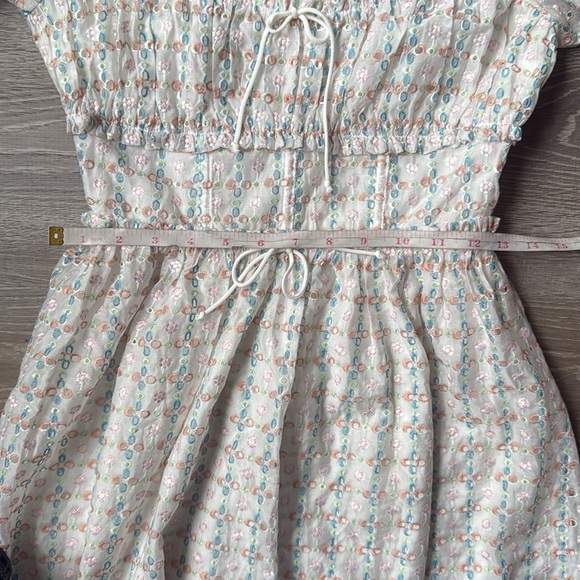 For Love & Lemons Libby Mini Dress White Small - Picture 12 of 13